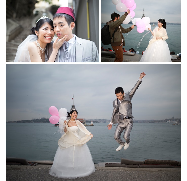 ayako kazuhiro düğün fotoğrafları